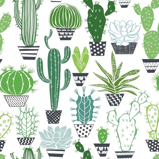 Flowers and plants flowers and birds seamless print pattern vector