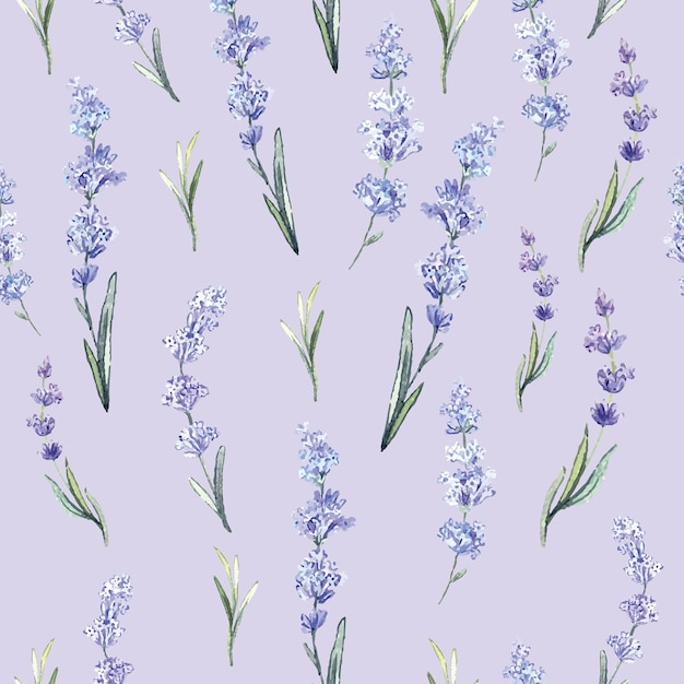 꽃과 식물 원활한 인쇄 패턴 터