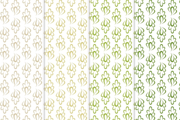 Flowers seamless pattern design luxury patterns