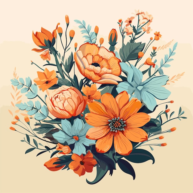 Flowers Vector Illustration