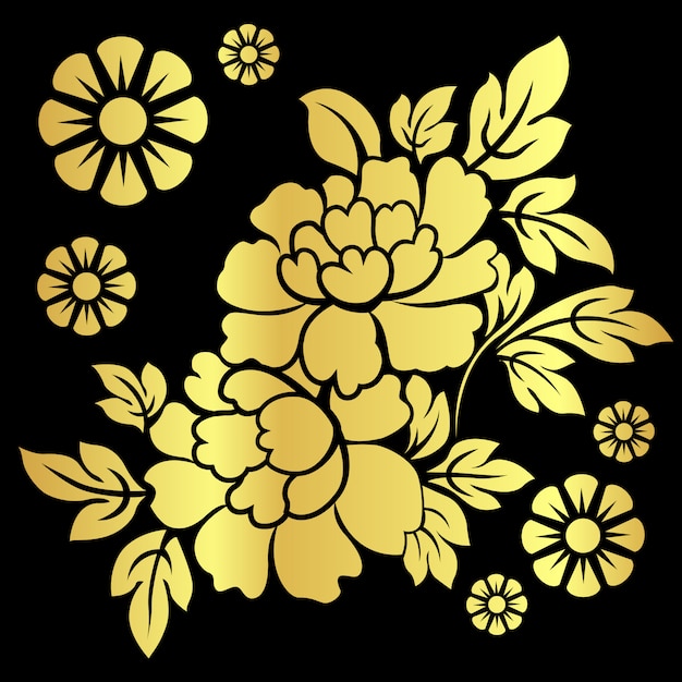 Vector flowers