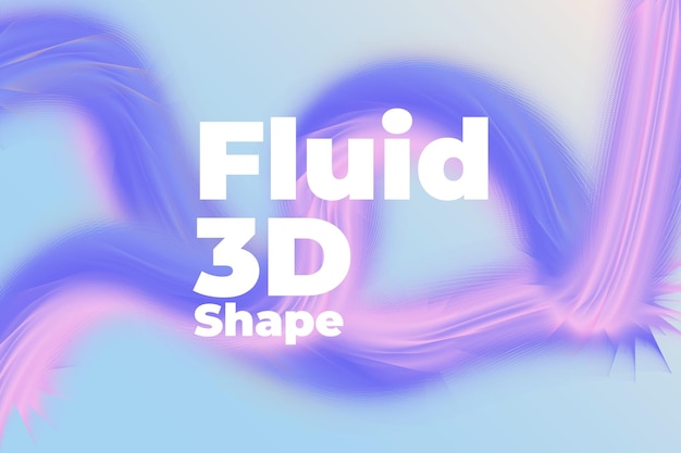FLUID 3D 背景圖片