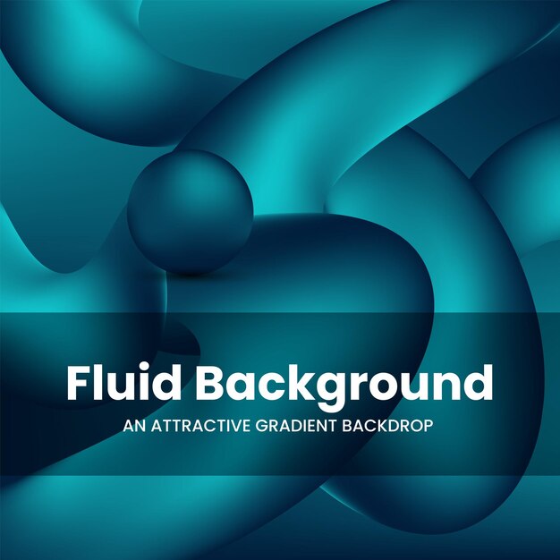 Vector fluid background design