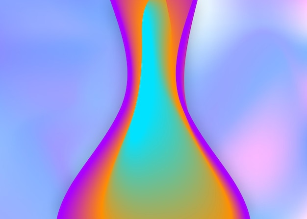 液体の動的要素と形状を持つ流体の背景
