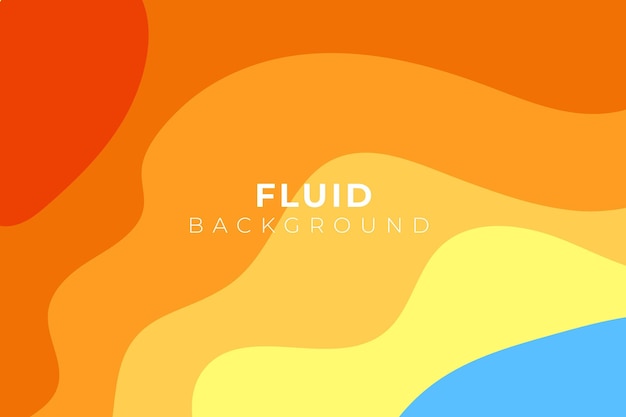 Fluid beautiful background