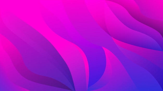 Fluid colorful shapes background