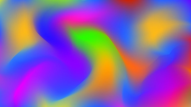 流体の色の抽象的な背景