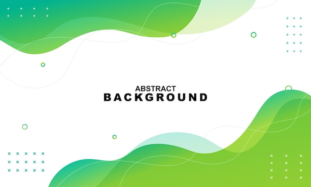 fluid gradient abstract banner template