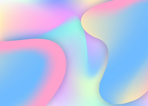Fluid shape background with liquid dynamic elements
