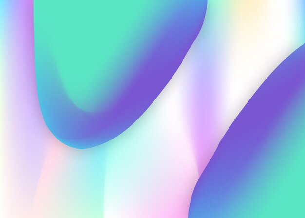 Fluid shape background with liquid dynamic elements