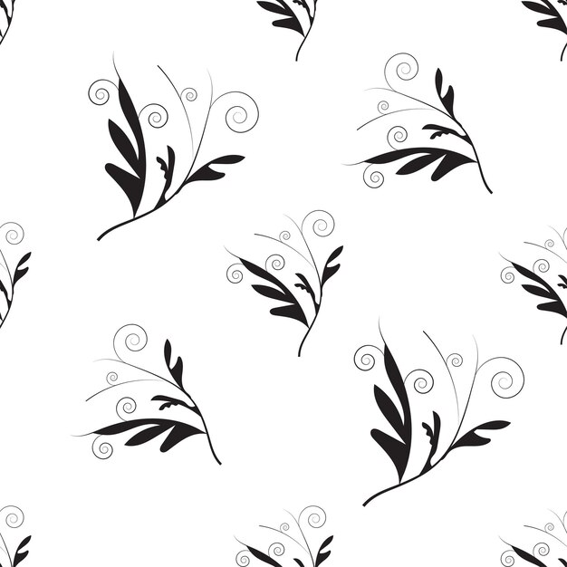 Vector flural seamless pattern design