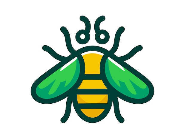Vettore illustrazione del logo del vettore della mosca