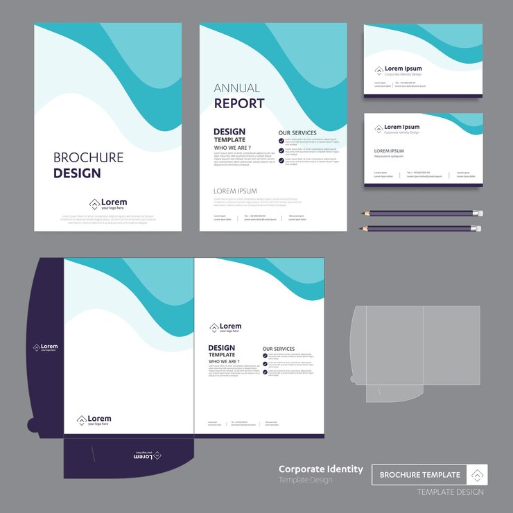 Vector flyer brochure business annual report cover template folder presentation promotion