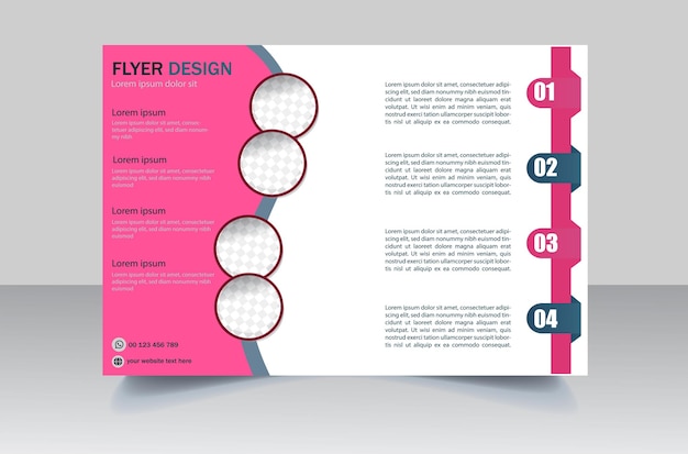 Flyer cover business brochure vector design, Modern poster magazine layout template