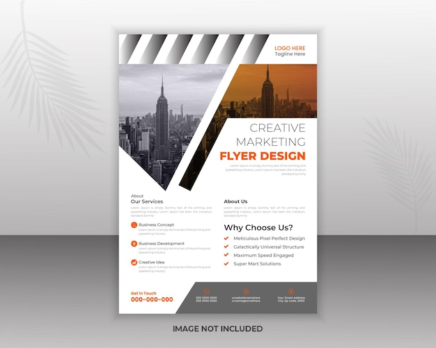 Flyer designtemplate for your business