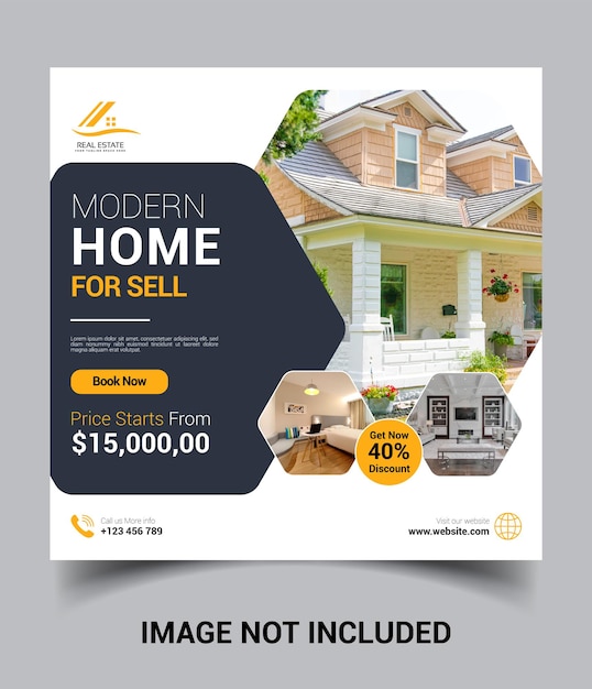 a flyer for a home for sale