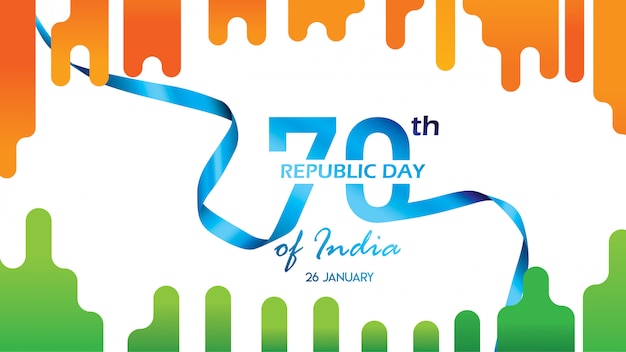 Flyer for republic day of india