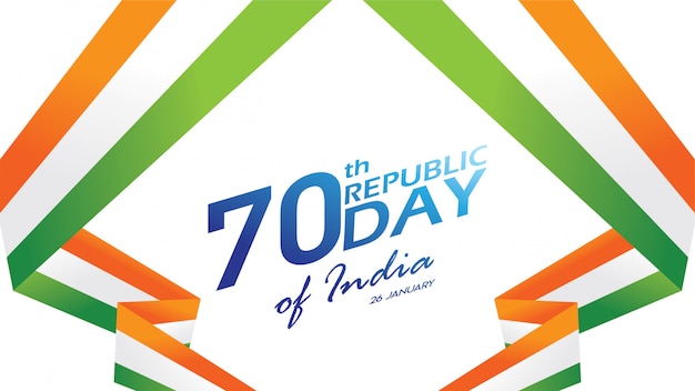 Flyer for republic day of india