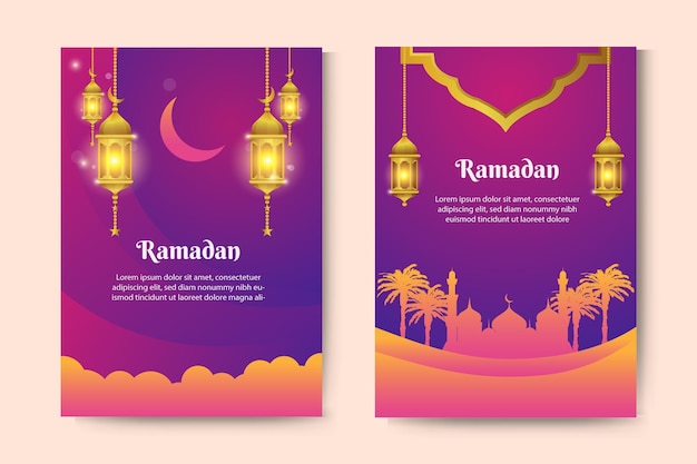 flyer template background for ramadan kareem