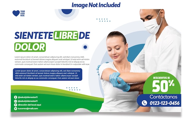 Flyer van de fysiotherapiedienst