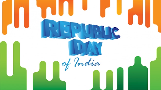 Flyer voor Republic Day of India