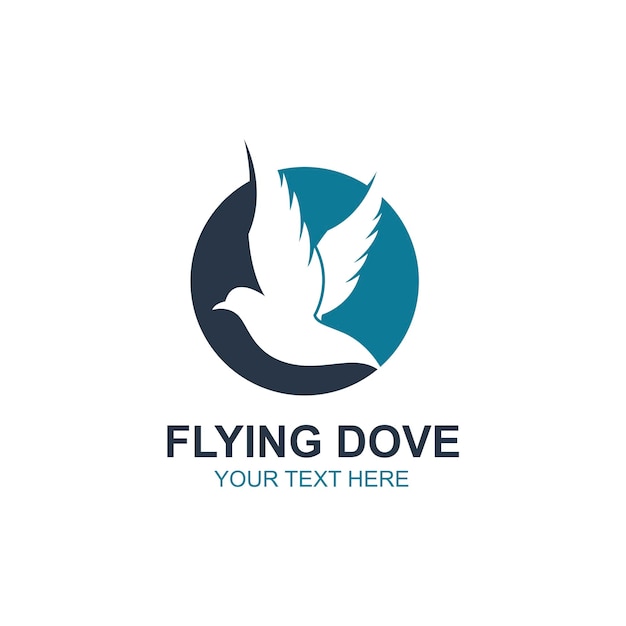 flying dove icon