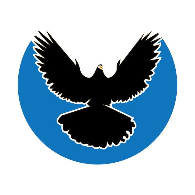 Flying dove icon