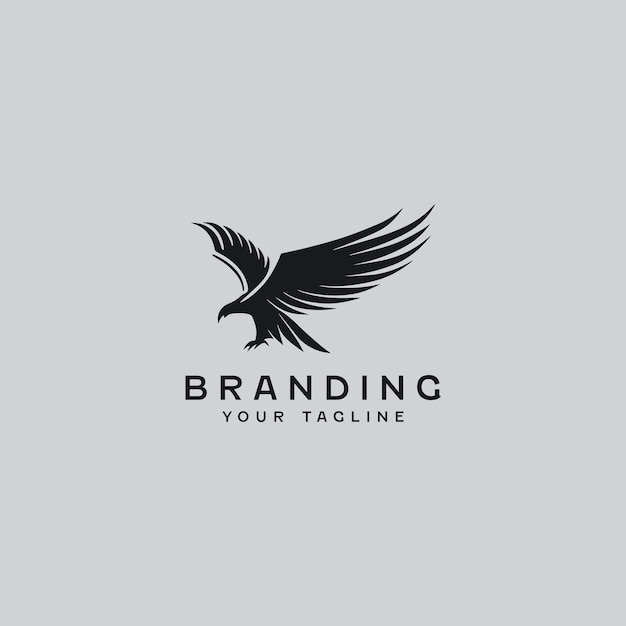 Flying Eagle Logo Design Template