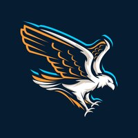 Летающий орел логотип