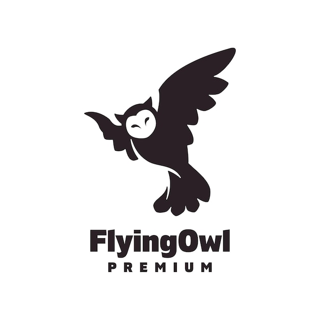 フライングフクロウのロゴ