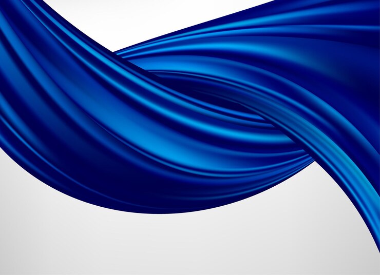 Vector flying wave silk or satin for the grand opening ceremony or other occasion