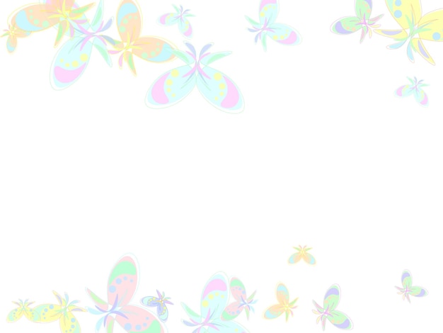 Vector the flyingup watercolor butterflies vector illustration