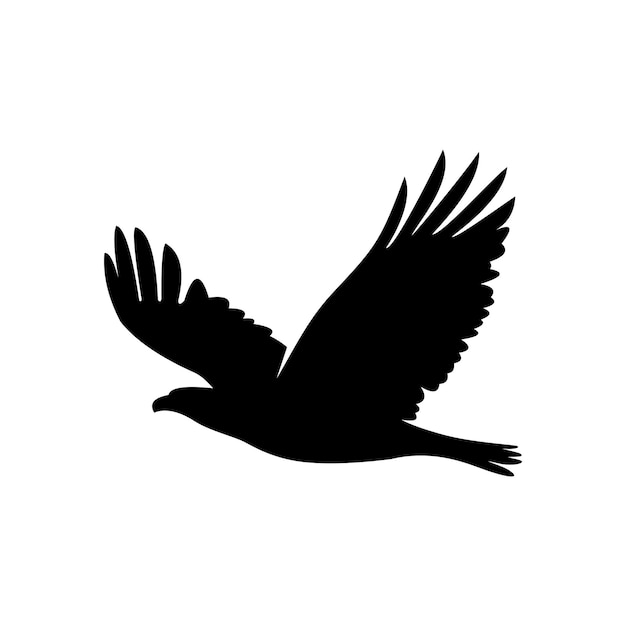 Vector flyng eagle vector logo