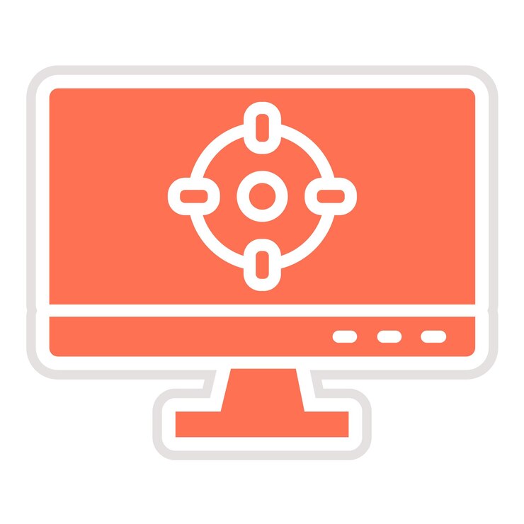 Vector focus vector icon design illustration