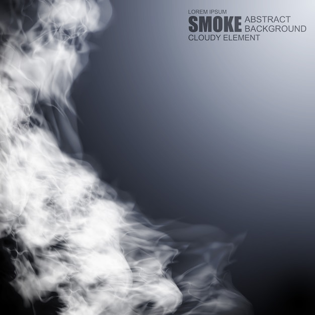 Fog or smoke gray special effect