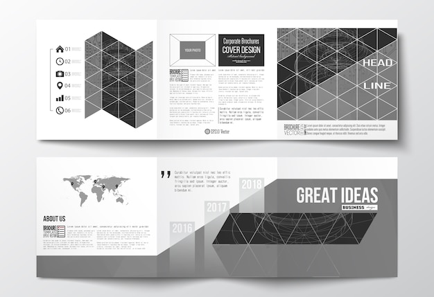 Fold-out ontwerpbrochures