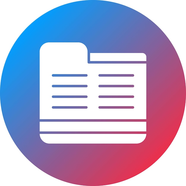Folder icon vector afbeelding Kan worden gebruikt voor User Experience