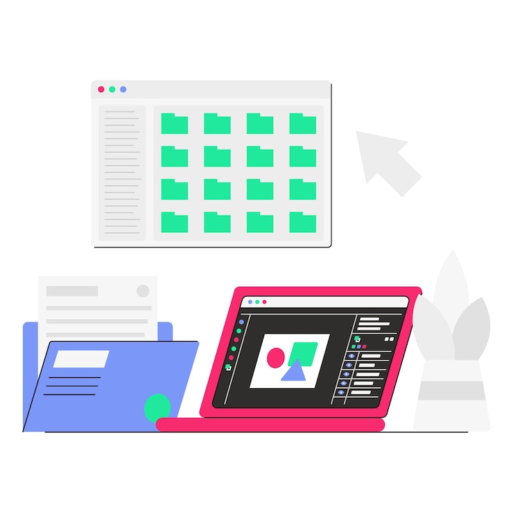 Vector folder structure