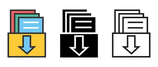 Folder vector icon