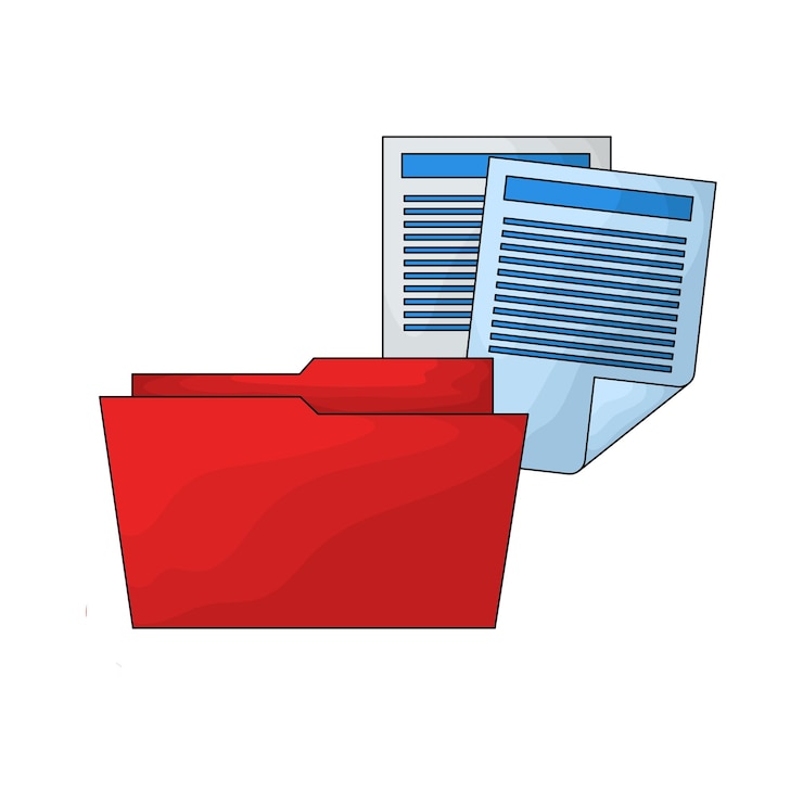 Vector folder