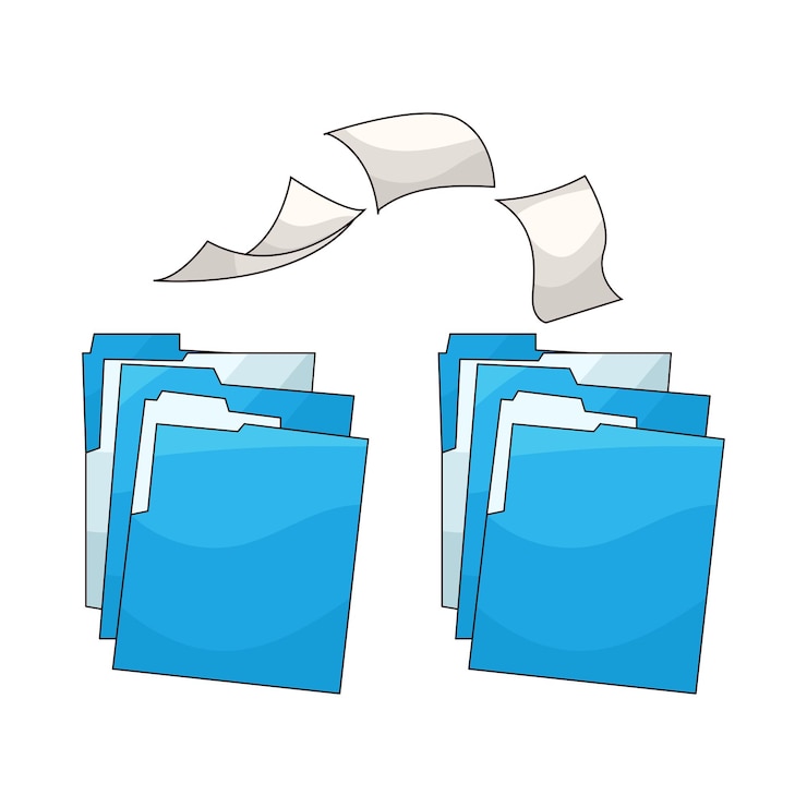 Vector folder
