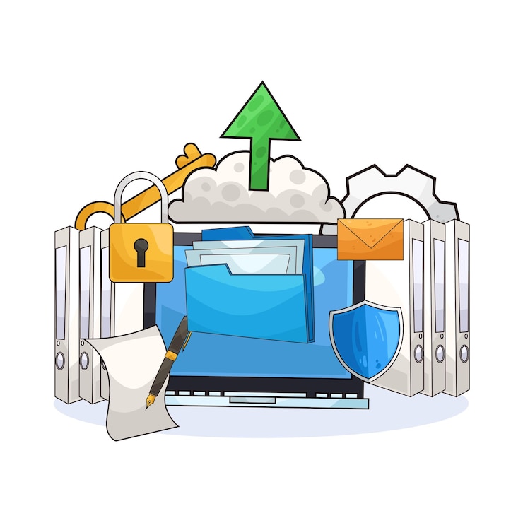 Vector folder