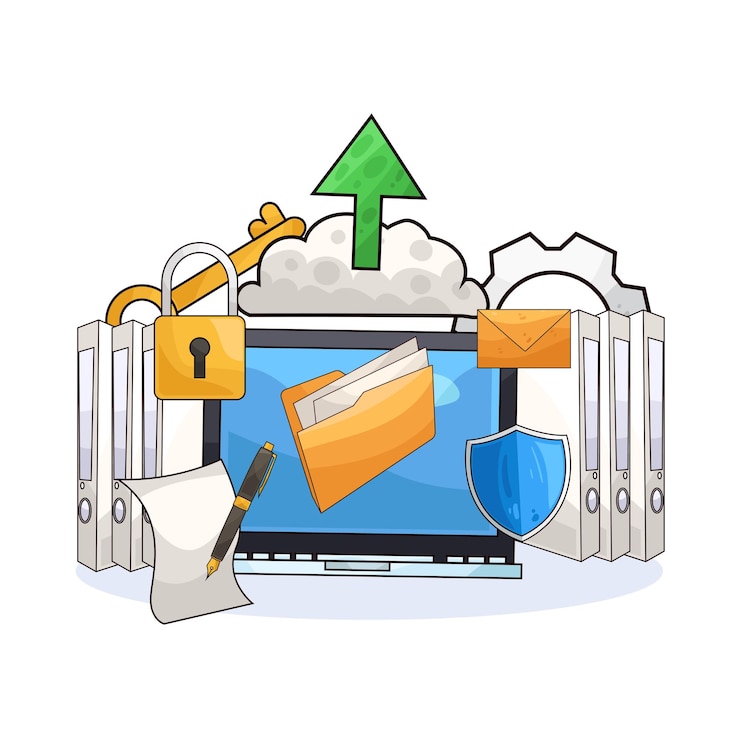 Vector folder