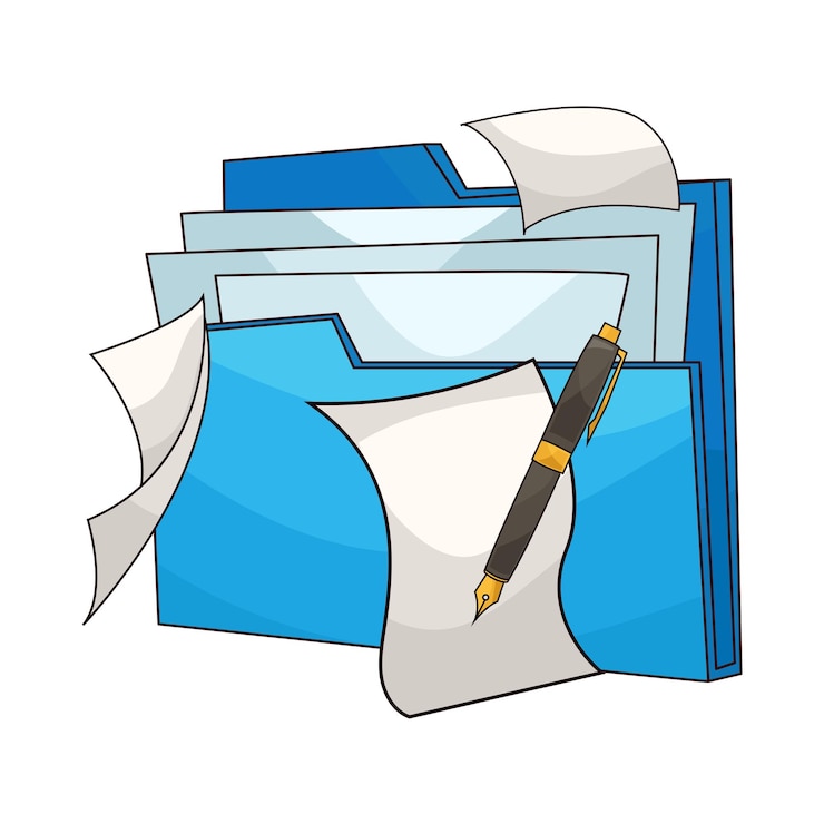 Vector folder