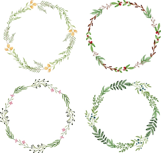 Foliage wreath