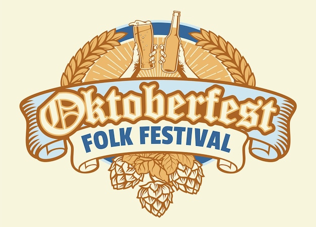 Folk Festival of Oktoberfest Design