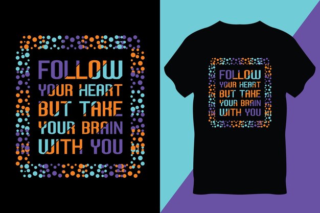 Follow 23 TShirt design vector