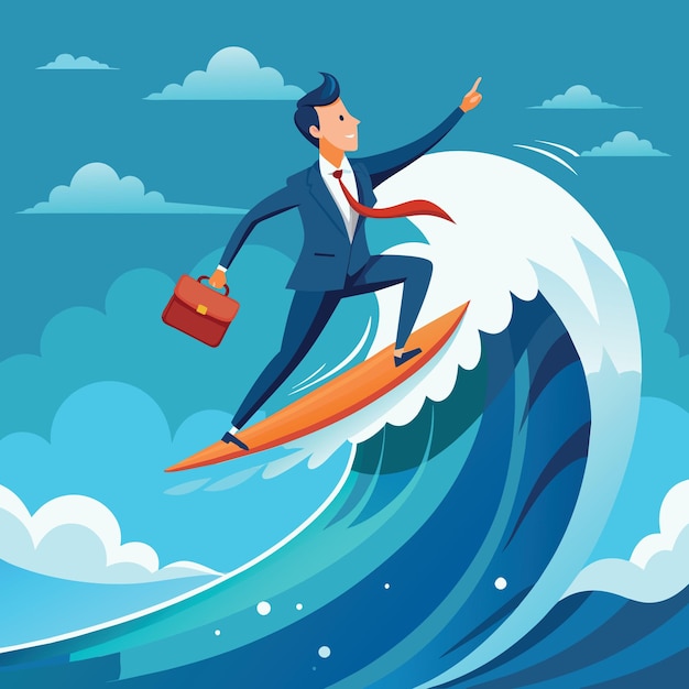follow business trend or momentum challenge to overcome difficulty professional experience worker
