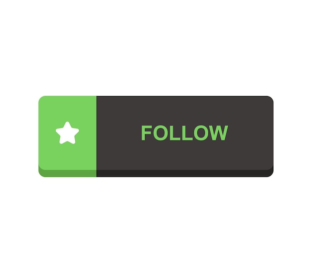 Vector follow button