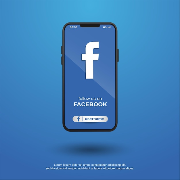 モバイルのFacebookソーシャルメディアでフォローしてください